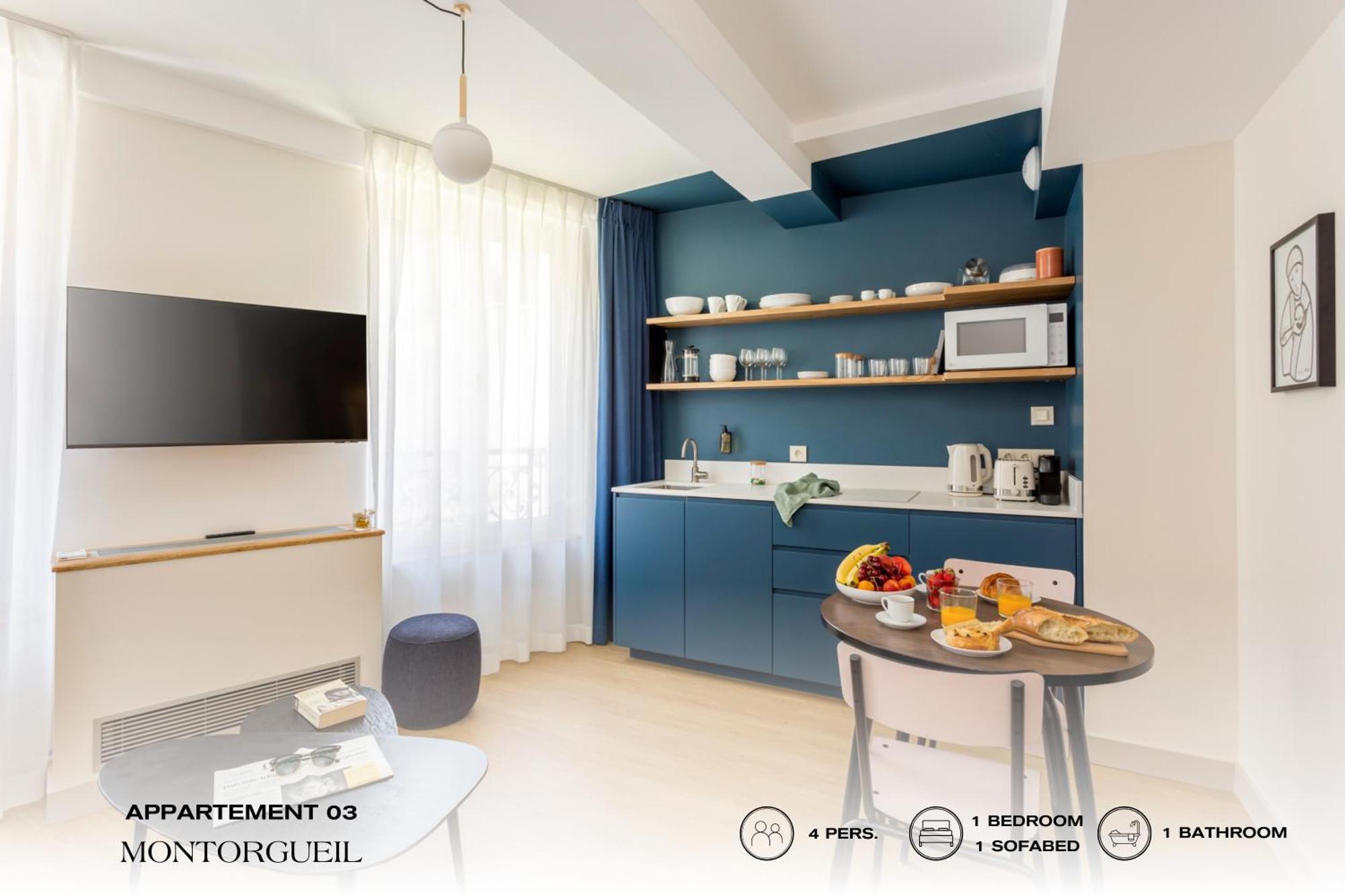 Appartement met 1 Slaapkamer